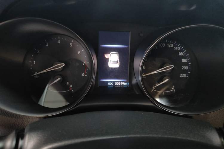 Used Toyota C-HR 2021 2.0L Comfort Edition Odometer Close Up