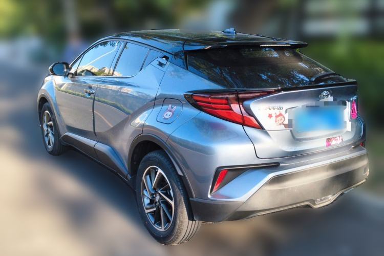 Used Toyota C-HR 2021 2.0L Luxury Edition Rear Left 45 Deg