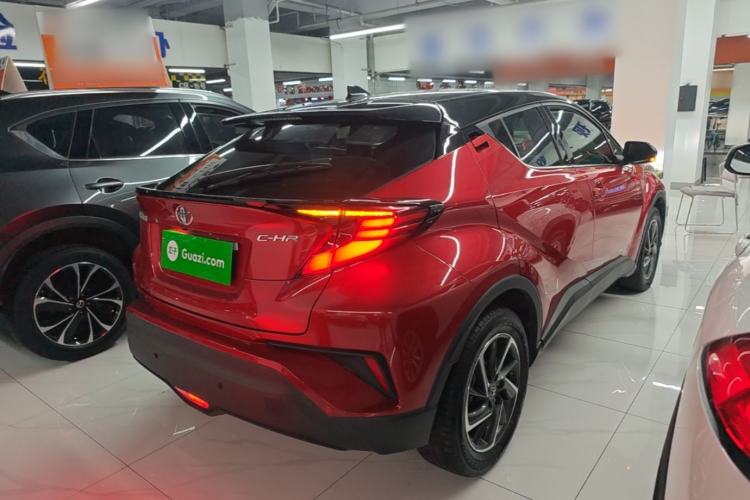 Used Toyota C-HR 2021 2.0L Luxury Edition Rear Right 45 Deg