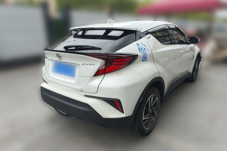 Used Toyota C-HR 2021 2.0L Luxury Edition Rear Right 45 Deg