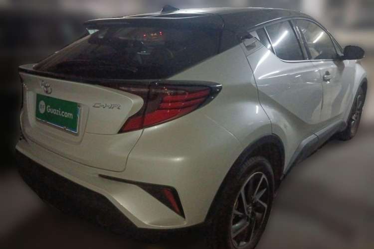 Used Toyota C-HR 2021 2.0L Luxury Edition Rear Right 45 Deg