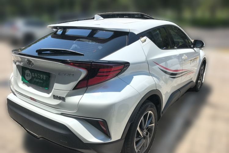 Used Toyota C-HR 2021 2.0L Luxury Edition Rear Right 45 Deg