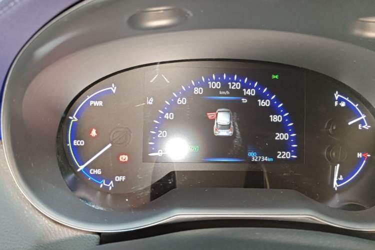 Used Toyota C-HR 2022 Dual-Motor 2.0L E-CVT Comfort Edition Instrument Cluster