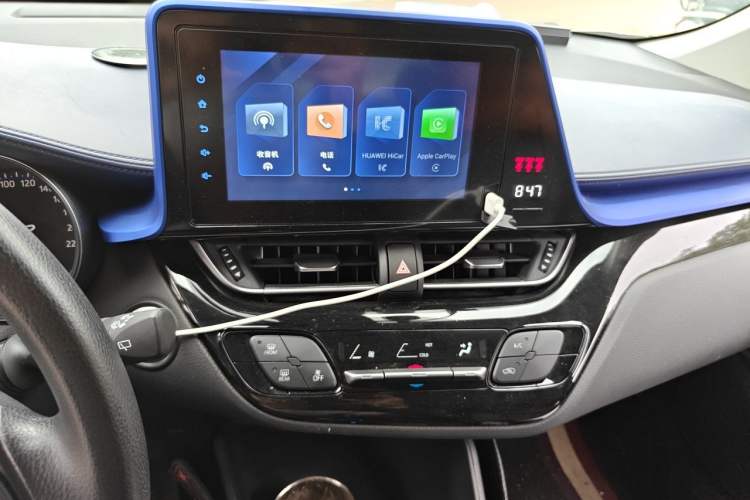Used Toyota C-HR 2022 2.0L Leading Edition Audio And AC Panel