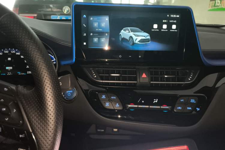 Used Toyota C-HR 2023 2.0L Smart Electric Hybrid Dual-Engine Comfort Version Audio And AC Panel