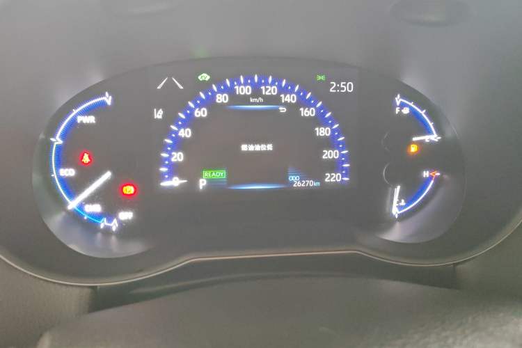 Used Toyota C-HR 2023 2.0L Smart Electric Hybrid Dual-Engine Comfort Version Instrument Cluster