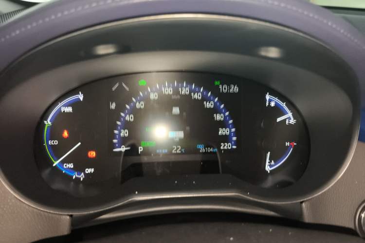 Used Toyota C-HR 2023 2.0L Smart Electric Hybrid Dual-Engine Comfort Version Instrument Cluster
