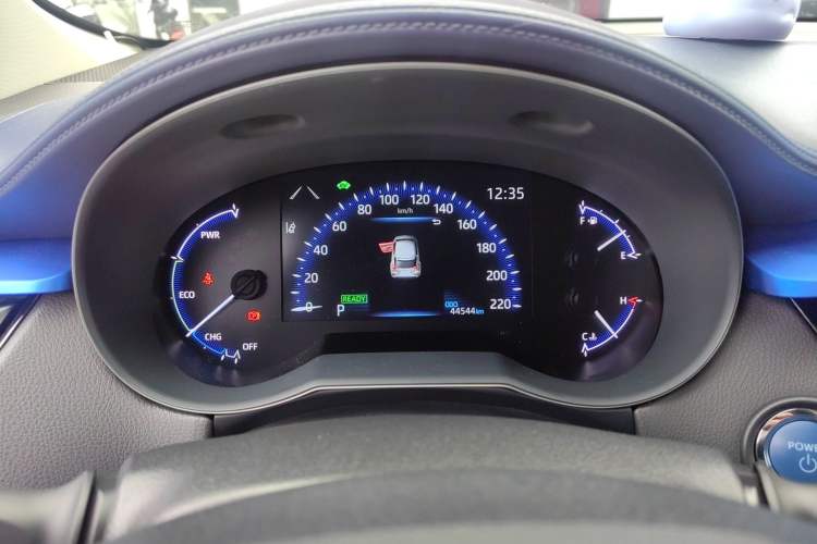 Used Toyota C-HR 2023 2.0L Smart Electric Hybrid Dual-Engine Luxury Edition Instrument Cluster