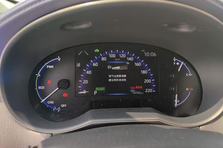 Used Toyota C-HR 2023 2.0L Smart Electric Hybrid Dual-Engine Comfort Version Instrument Cluster