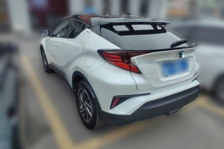 Used Toyota C-HR 2023 2.0L Smart Electric Hybrid Dual-Engine Luxury Edition Rear Left 45 Deg