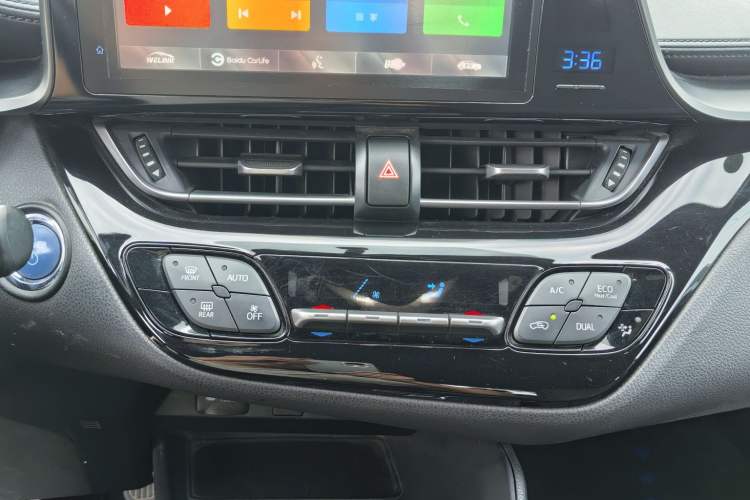 Used Toyota C-HR EV 2020 Leading Edition Audio And AC Panel