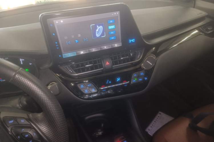 Used Toyota C-HR EV 2020 Leading Edition Audio And AC Panel
