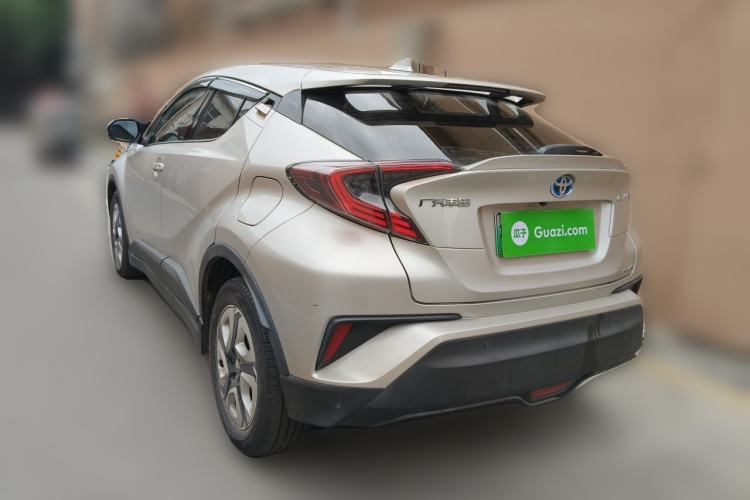 Used Toyota C-HR EV 2020 Deluxe Sunroof Edition Rear Left 45 Deg