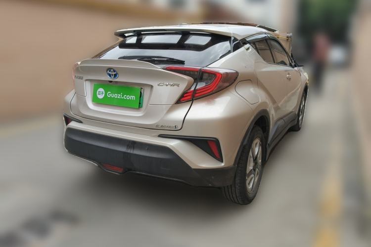 Used Toyota C-HR EV 2020 Deluxe Sunroof Edition Rear Right 45 Deg