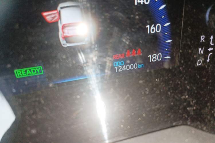 Used Toyota C-HR EV 2020 Luxury Sunroof Edition Odometer Close Up