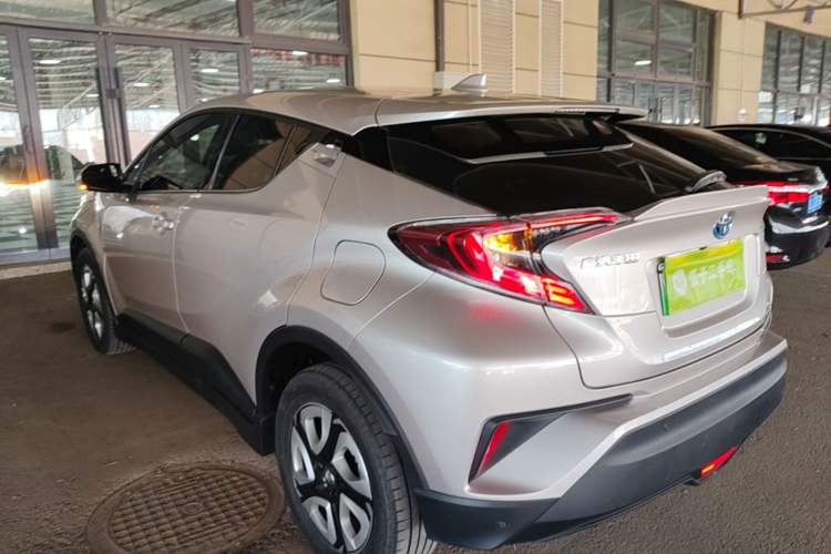 Used Toyota C-HR EV 2020 Deluxe Sunroof Edition Rear Left 45 Deg