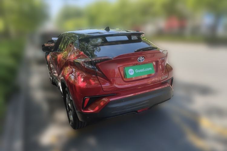 Used Toyota C-HR EV 2020 Deluxe Sunroof Edition Rear Left 45 Deg