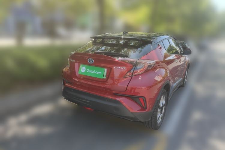 Used Toyota C-HR EV 2020 Deluxe Sunroof Edition Rear Right 45 Deg