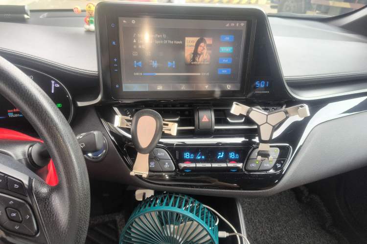 Used Toyota C-HR EV 2020 Leading Edition Audio And AC Panel