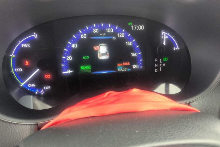 Used Toyota C-HR EV 2020 Leading Edition Odometer Close Up