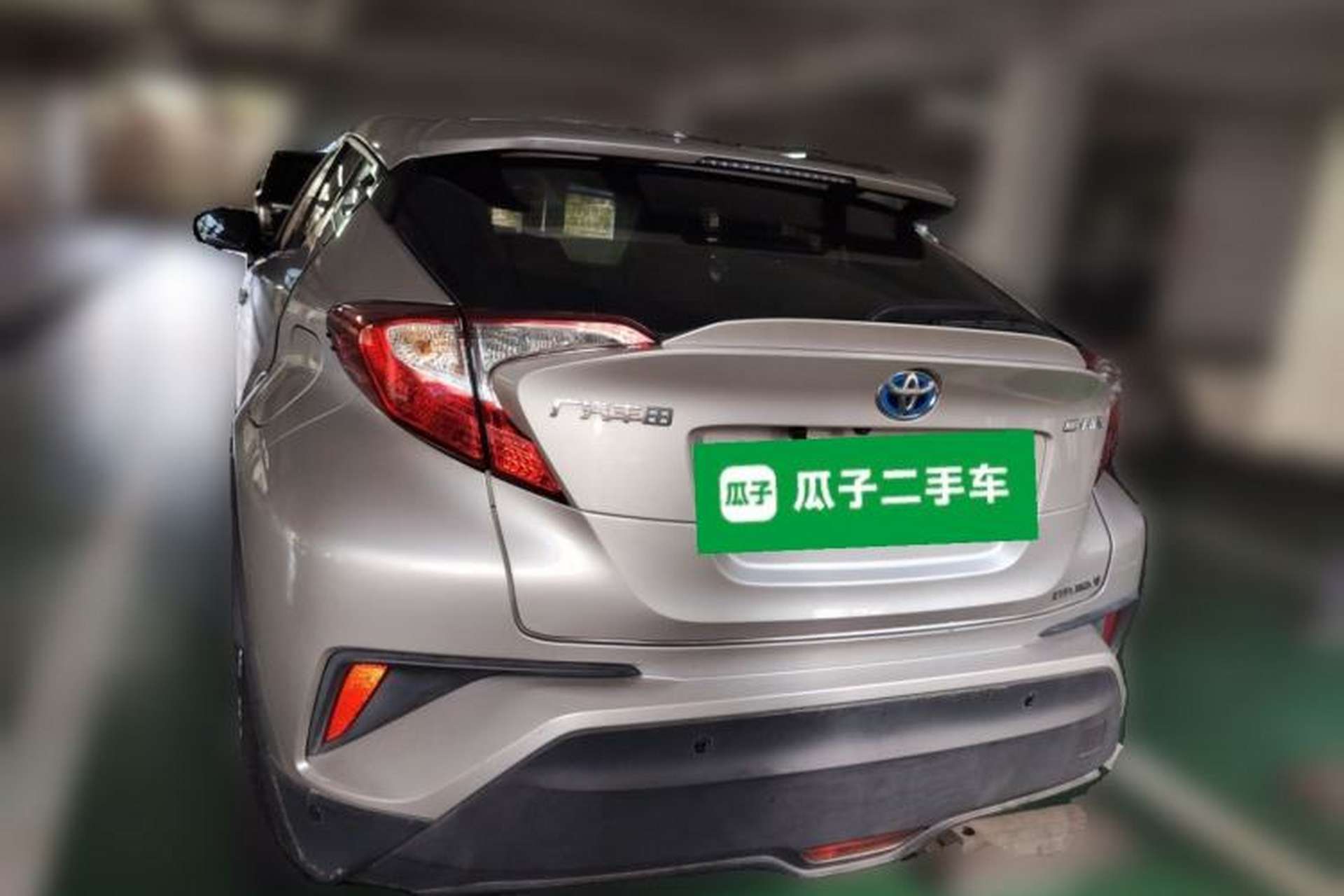 Used Toyota C-HR EV 2020 Luxury Sunroof Edition Rear