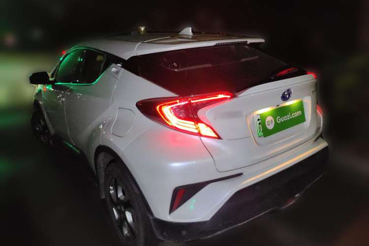 Used Toyota C-HR EV 2020 Deluxe Sunroof Edition Rear Left 45 Deg