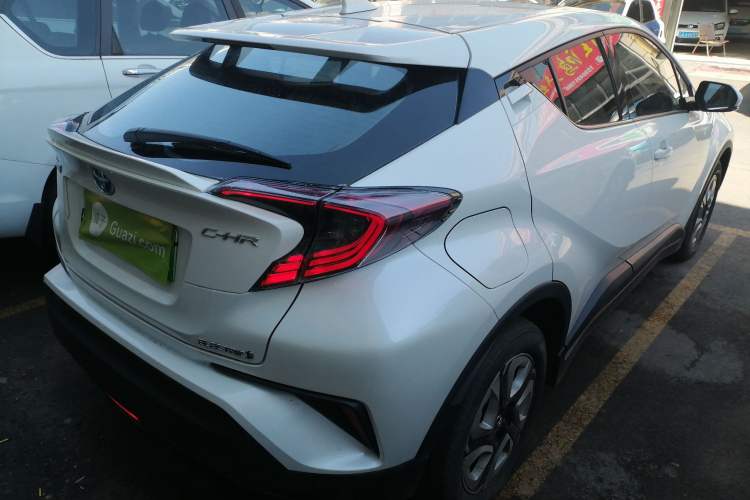 Used Toyota C-HR EV 2020 Deluxe Sunroof Edition Rear Right 45 Deg