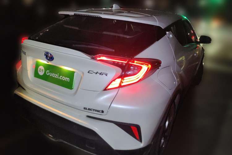 Used Toyota C-HR EV 2020 Deluxe Sunroof Edition Rear Right 45 Deg