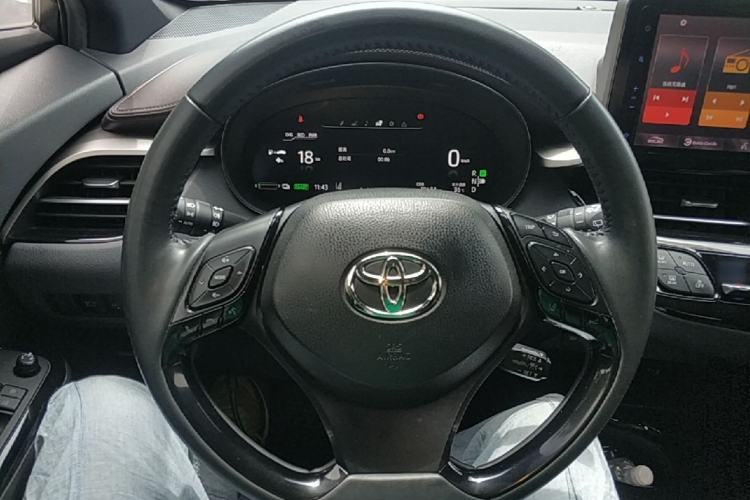 Used Toyota C-HR EV 2020 Deluxe Sunroof Edition Steering Wheel