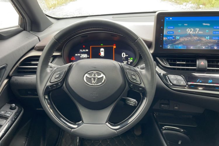 Used Toyota C-HR EV 2020 Deluxe Sunroof Edition Steering Wheel