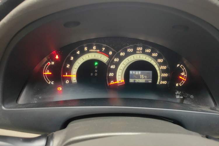 Used Toyota Camry 2007 240V Supreme Edition Instrument Cluster