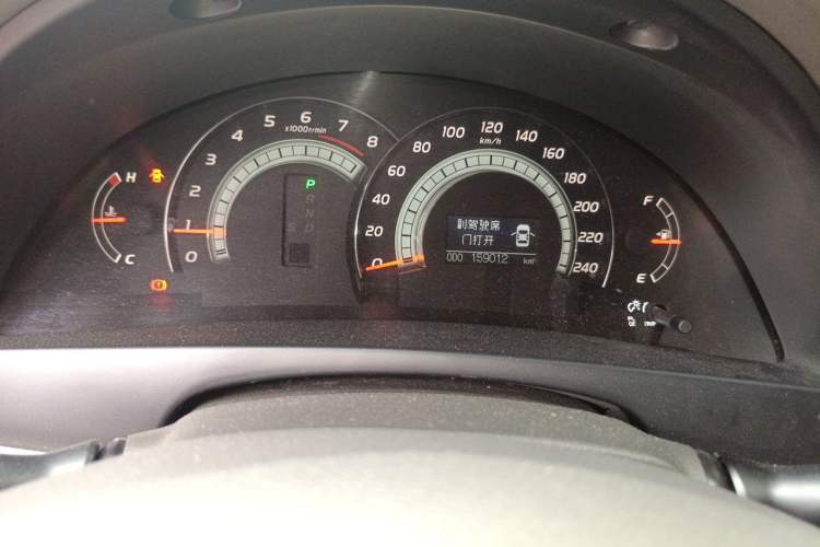Used Toyota Camry 2007 240V NAVI Ultimate Navigation Edition Odometer Close Up