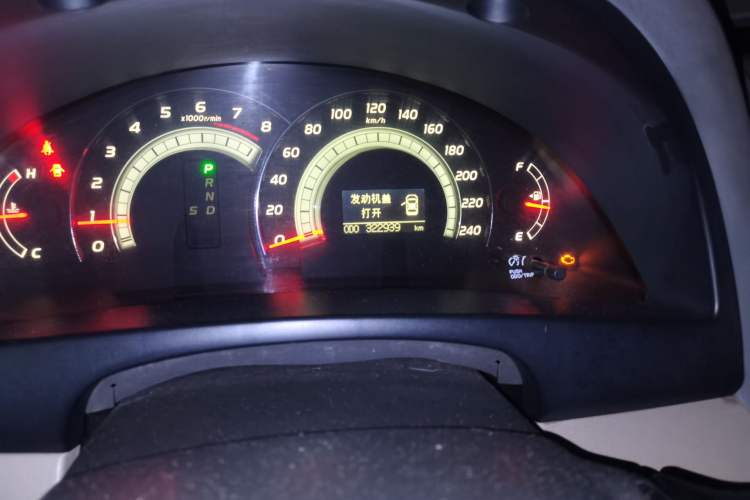 Used Toyota Camry 2007 240G NAVI Luxury Navigation Edition Odometer Close Up