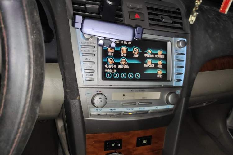 Used Toyota Camry 2007 240V NAVI Ultimate Navigation Edition Audio And AC Panel