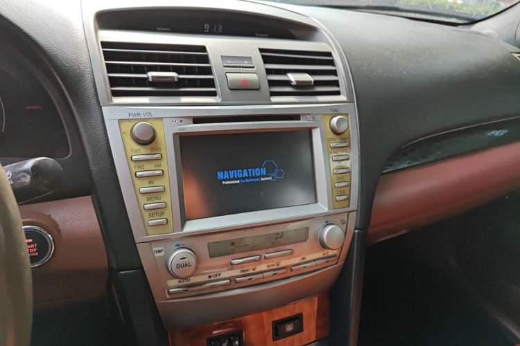 Used Toyota Camry 2008 240G NAVI Luxury Navigation Edition Audio And AC Panel
