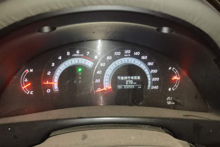 Used Toyota Camry 2008 240G Luxury Edition Instrument Cluster