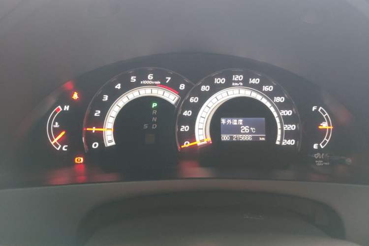 Used Toyota Camry 2008 240G Luxury Edition Instrument Cluster