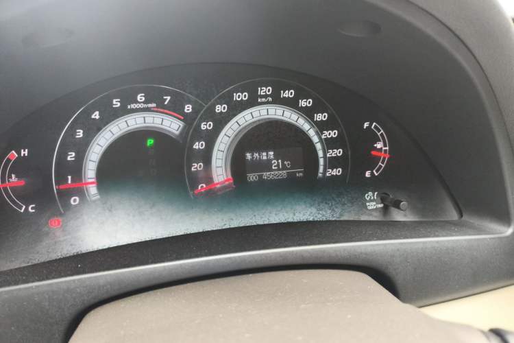 Used Toyota Camry 2008 240G NAVI Luxury Navigation Edition Odometer Close Up