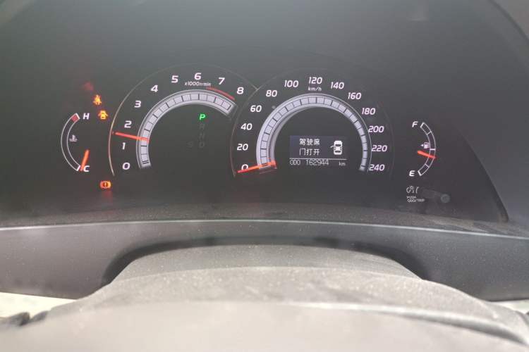 Used Toyota Camry 2008 240G Luxury Edition Odometer Close Up