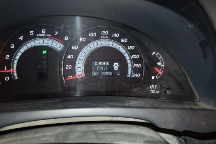 Used Toyota Camry 2008 240G NAVI Luxury Navigation Edition Odometer Close Up