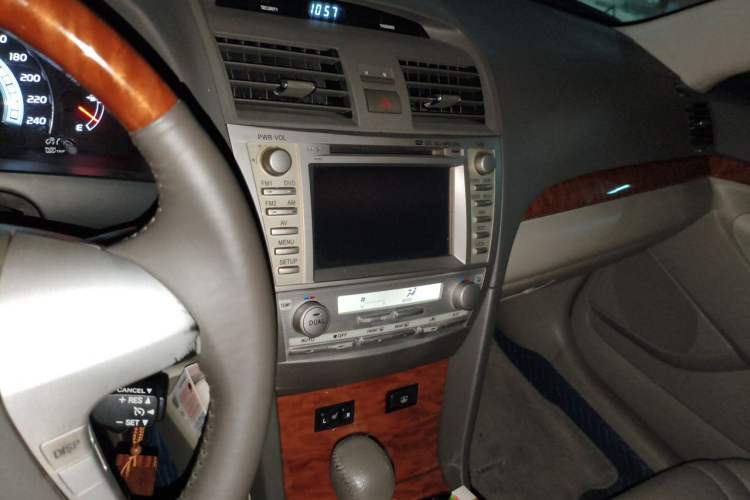 Used Toyota Camry 2008 240G NAVI Luxury Navigation Edition Audio And AC Panel