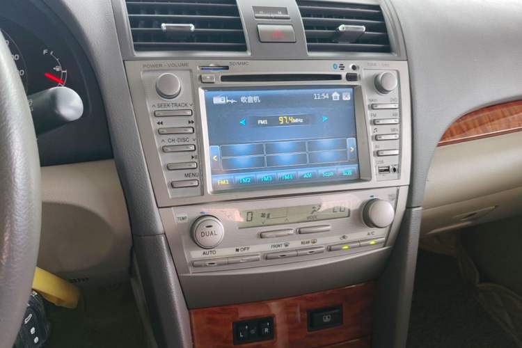 Used Toyota Camry 2008 240G NAVI Luxury Navigation Edition Audio And AC Panel