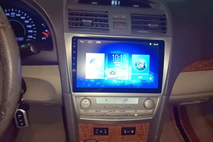 Used Toyota Camry 2009 200E Elite Leather Edition Audio And AC Panel