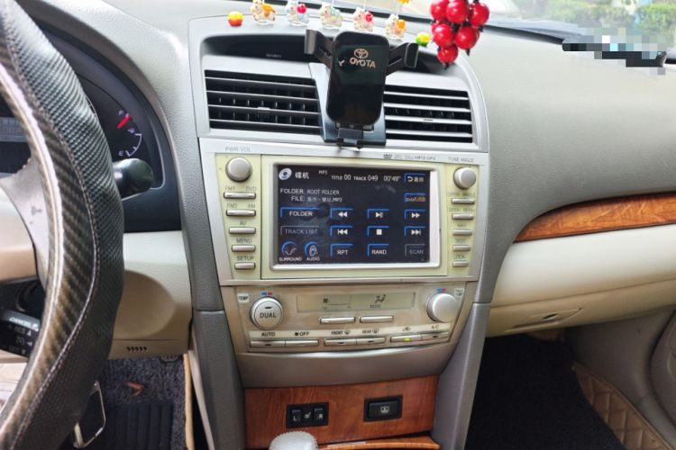Used Toyota Camry 2009 240G NAVI Luxury Navigation Edition Audio And AC Panel