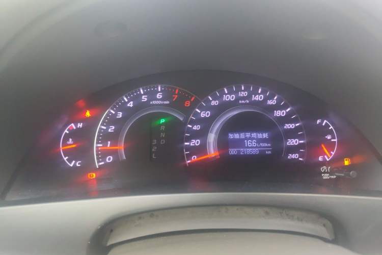 Used Toyota Camry 2009 200G Luxury Edition Instrument Cluster