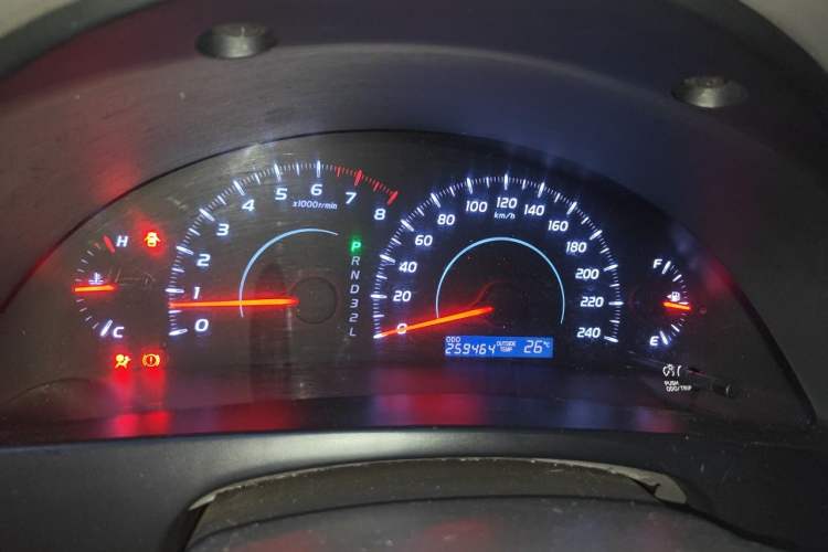 Used Toyota Camry 2009 200E Elite Edition Instrument Cluster