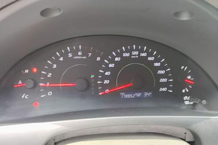 Used Toyota Camry 2009 240E Elite Edition Instrument Cluster