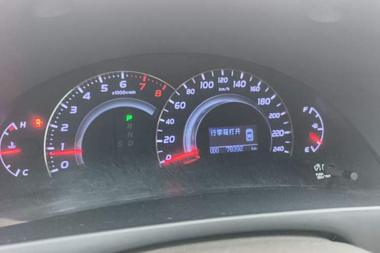 Used Toyota Camry 2009 240G Luxury Edition Instrument Cluster