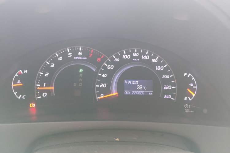 Used Toyota Camry 2009 240G Luxury Edition Instrument Cluster