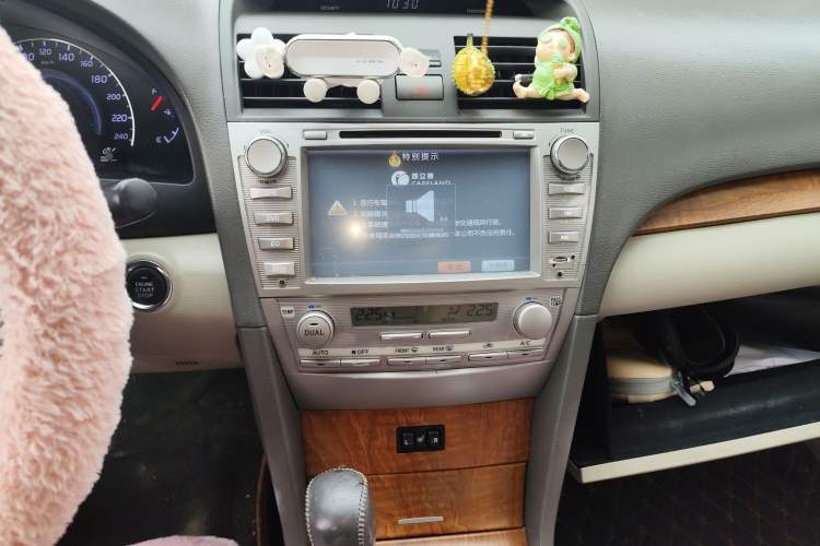 Used Toyota Camry 2010 240G NAVI Luxury Navigation Edition Audio And AC Panel